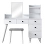 Hanah Home BJ101 - 2294 Mesa de Maquillaje Blanca